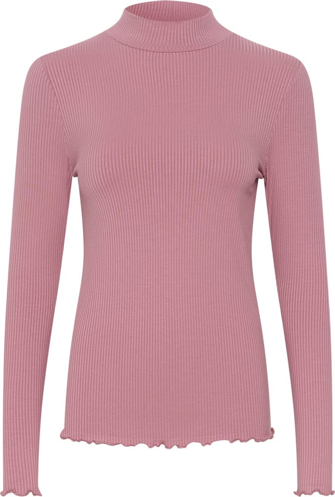 Kaffe KAdrew Turtleneck T-Shirt Dames Top - Maat XXL