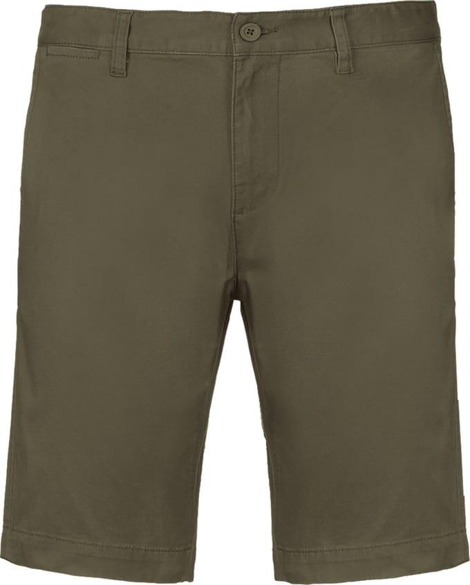 Kariban Heren chino bermudashorts K750 - Light khaki - 54 NL (48 FR)