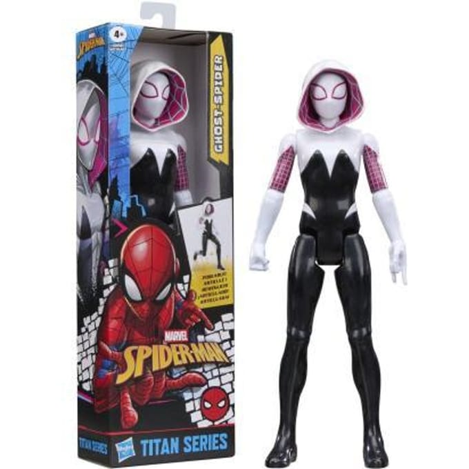 Hasbro Spiderman Ghost Spider Titan Hero Actiefiguren en superhelden