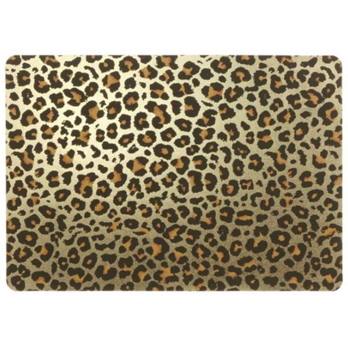 Unique Living | Placemat Ulla | Rechthoekig | Polyester | Goud | 30x45cm