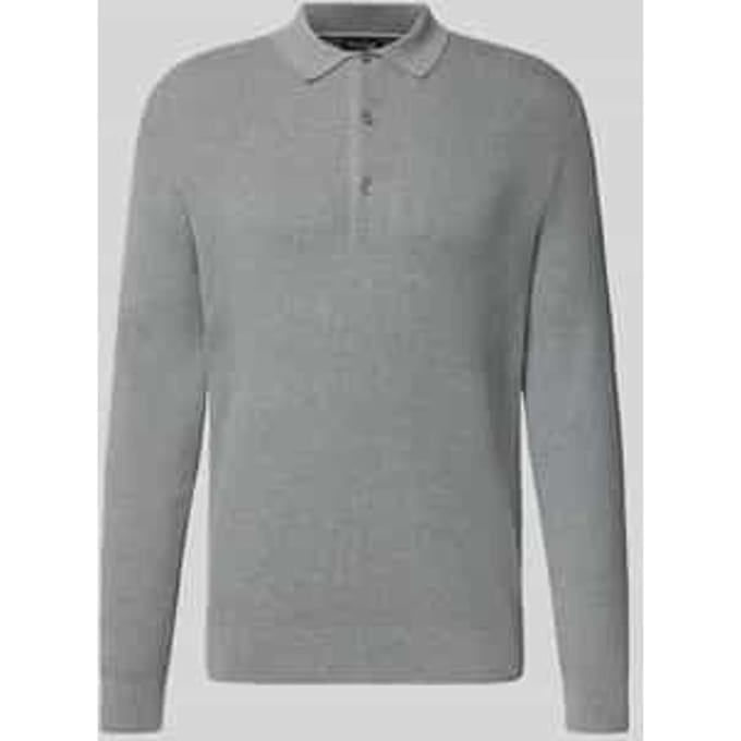 Gebreide pullover met kentkraag