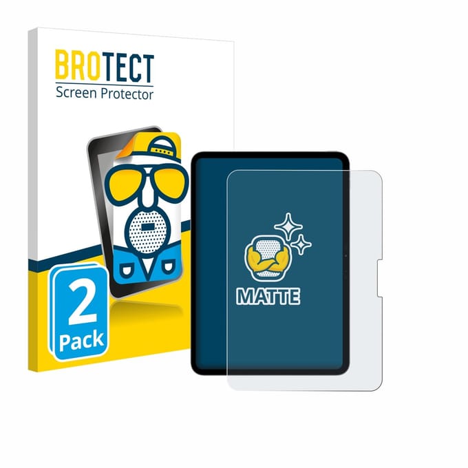 BROTECT - Screenprotector voor Apple iPad Pro 11" 2024 / 2025 - Folie Beschermfolie matte 2 Stuks