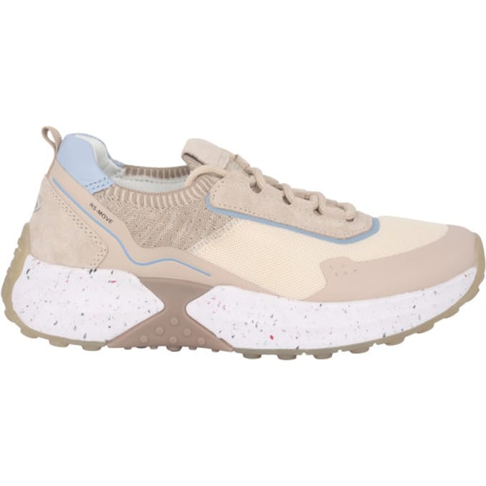 Gabor rollingsoft sensitive 26.996.33 - dames rollende wandelsneaker - Beige - maat 41 (EU) 7.5 (UK)