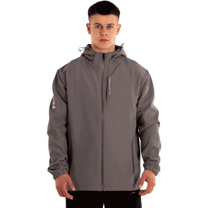 Hooded jacket William Martin Stone