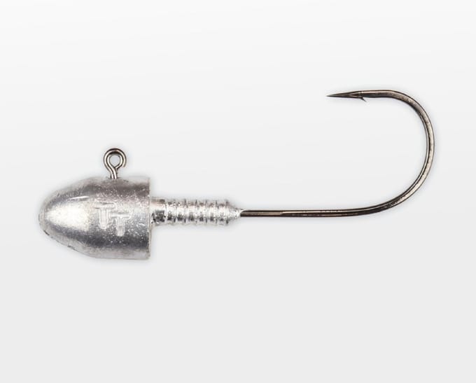 Tackle Tactics TT Tournament Jig Head 1/4 oz 6/0H 3/pak (0176) black