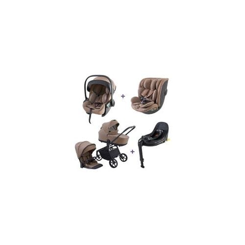 Bundel Prénatal kinderwagen Sammy, autostoel Sunny, Sasha & base taupe unisex