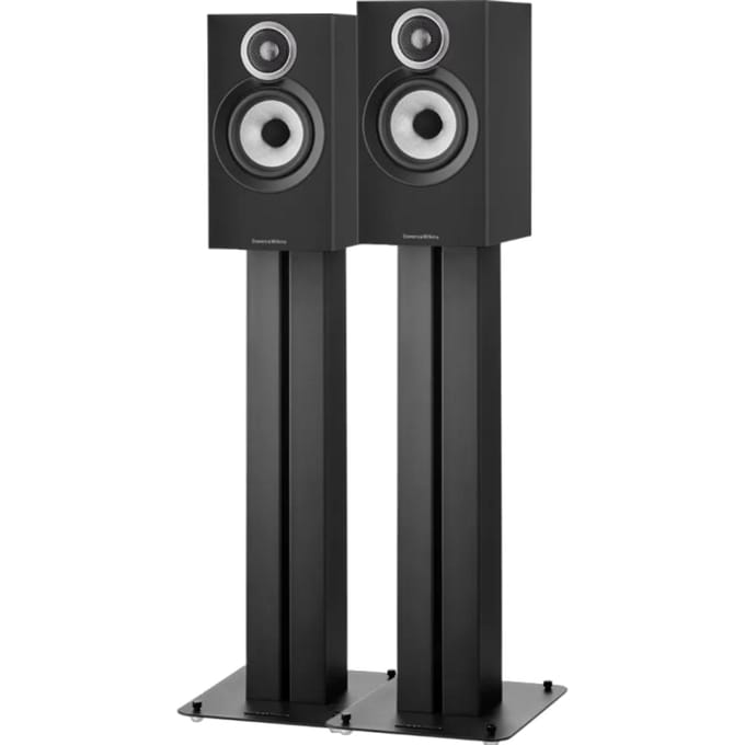 Bowers Wilkins 607 S3 compacte boekenplank luidsprekers zwart 2 stuks met Titanium tweeter voor thuisbioscoop