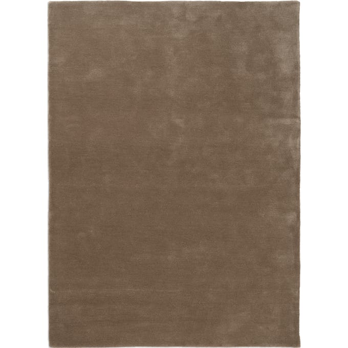 Ferm Living Stil getuft tapijt - ash brown - 140x200 cm