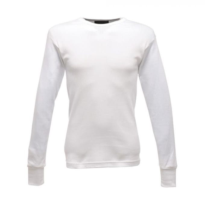 Regatta Thermal Long Sleeve Vest RG112 - White - M