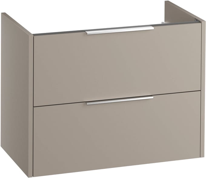 Saqu Lima wastafelonderkast excl. greep 80x45x60cm mat greige