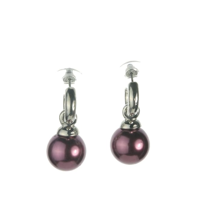 Behave - Oorsteker met Hangende Parel - Tijdloos Design - 3 cm