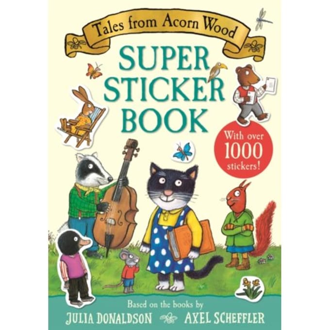 Tales From Acorn Wood Super Sticker Book - Julia Donaldson