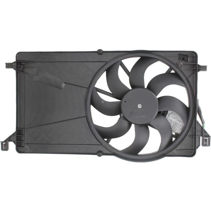 Koelventilatorwiel, motorkoeling THERMOTEC D83001TT