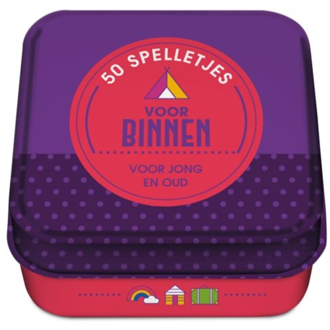 50 Spelletjes Voor Binnen - ImageBooks Factory