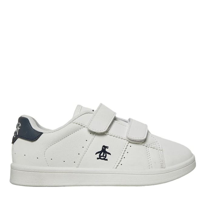Penguin Junior Marmer Wit/Navy Sneakers