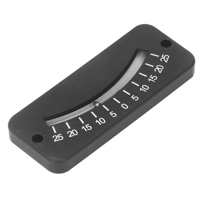 Buisvormige Clinometer Horizontale Microhoekmeter ?25 tot 25 Graden Hellingsmeter voor gray
