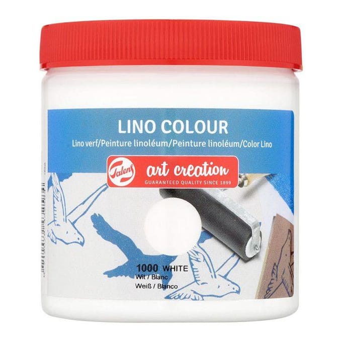 Talens Art Creation linoverf 250ml - Wit - linoleum - blockprint