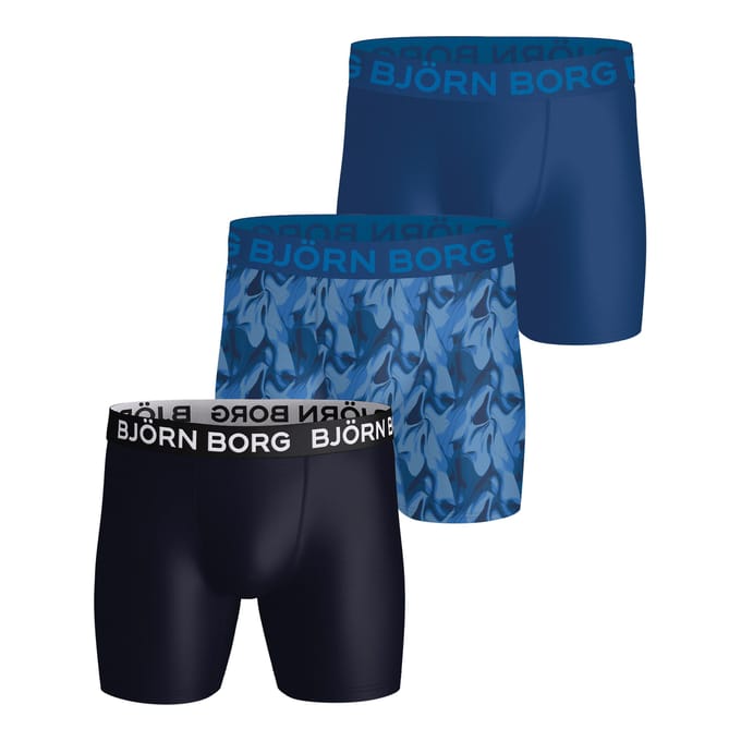 Björn Borg Sports Boxershorts Heren (3-pack) - Maat S