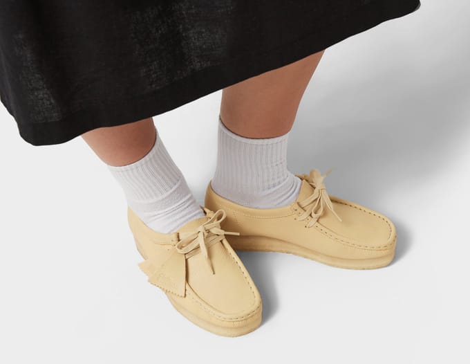 Nette schoenen Clarks Originals Wallabee.