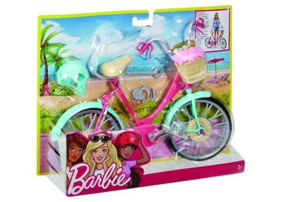 Barbie fiets Speelpoppen