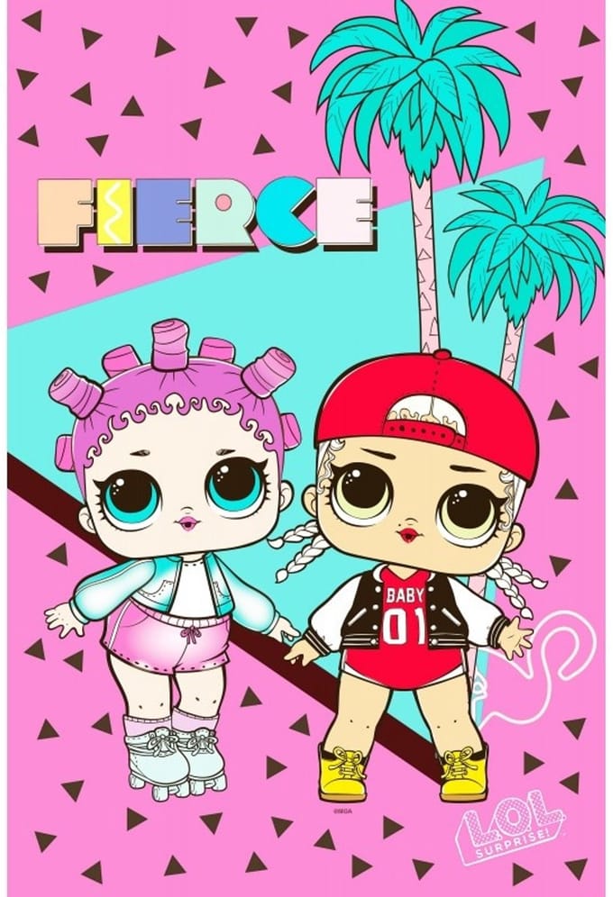 LOL Surprise! Fleeceplaid Fierce - 100 x 150 cm - Multi