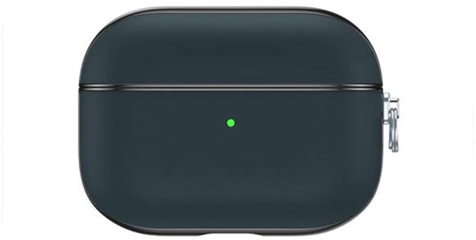 Valenta - AirPods Hoesje - Leer - Snap - Pro - Blauw