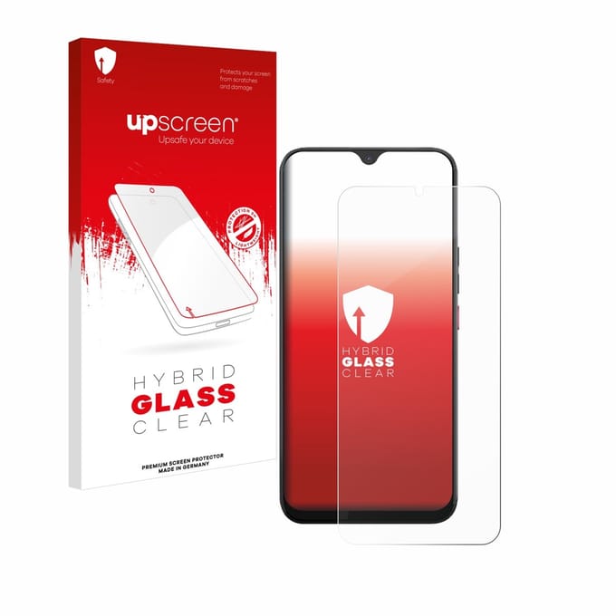upscreen - Screenprotector voor Volla Phone 22 - Folie Beschermfolie Beschermglas transparant