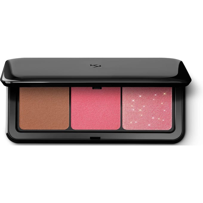 KIKO Milano Multi Finish Trio Blush & Bronzer Palet 7 g (Verschillende Tinten) - 03 Pink