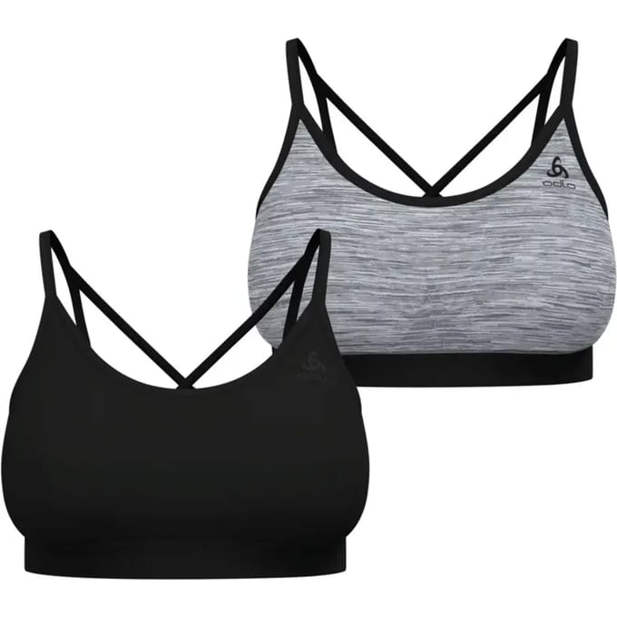 Odlo Odlo Sport bra SEAMLESS LOW ZWART - Maat S