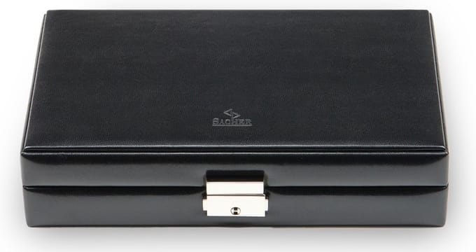 Sacher Sieradendoos New Classic Pocketwatch Etui Black Zwart