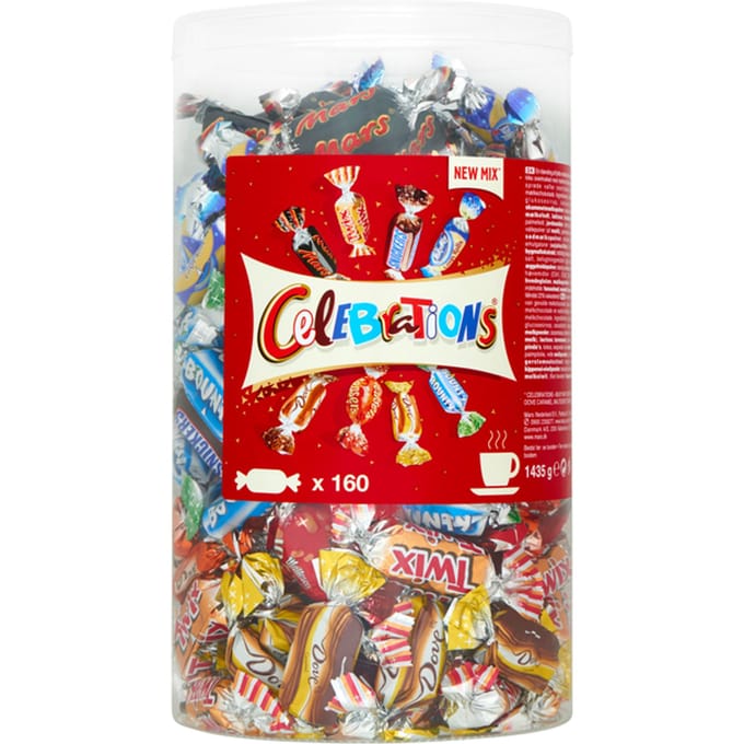 Mars Celebrations - 160 mini's - 1,435 kg