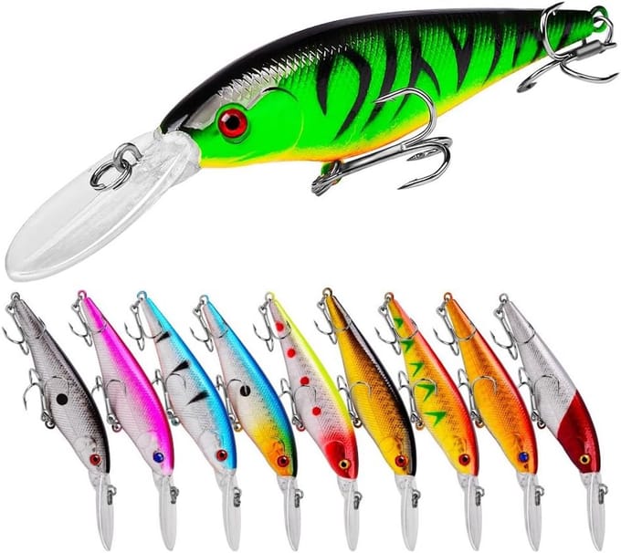 Kunstaas Roofvis – Crankbait – Roofvis Lure - vistuig
