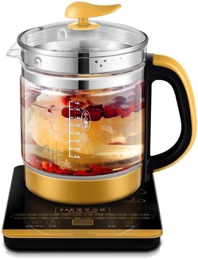 Gezondheidspot Multifunctioneel - Waterkoker Theemaker - Dranken Bereiden - 24-uurs Timer - 18 Liter