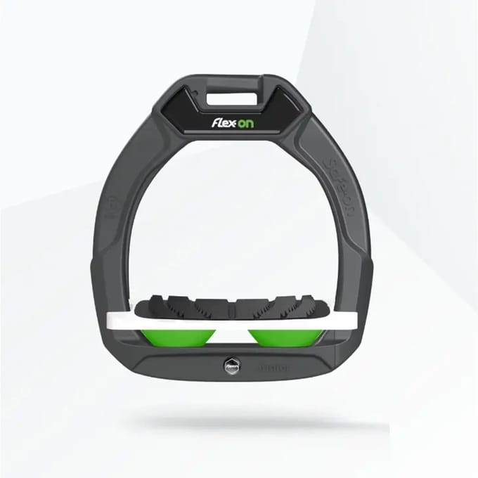 Veiligheidsstijgsteunen Rijdende Inklapbaar Grip Antraciet/Wit/Groen kind Flex-On Safe-On