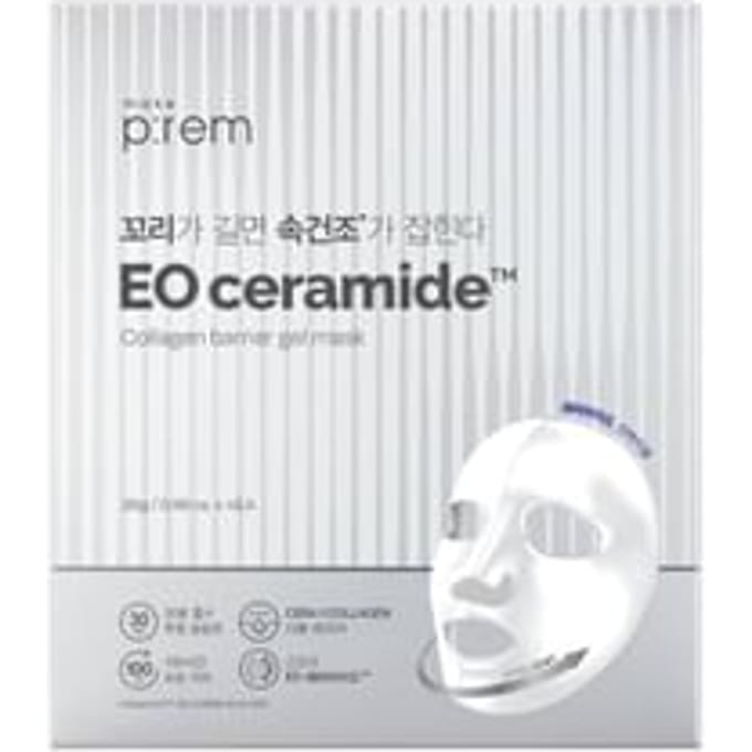 make p:rem - EO Ceramide Collagen Barrier Gel Mask Set 28g x 4 sheets