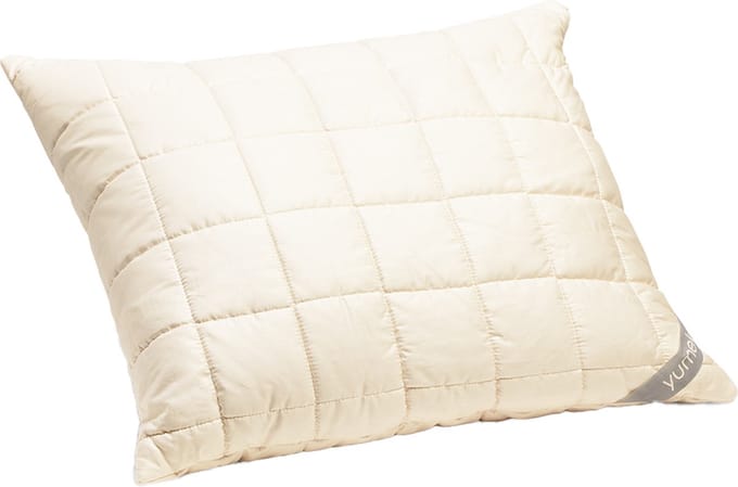 Yumeko hoofdkussen wol deluxe 60x70 stevig - Biologisch & ecologisch