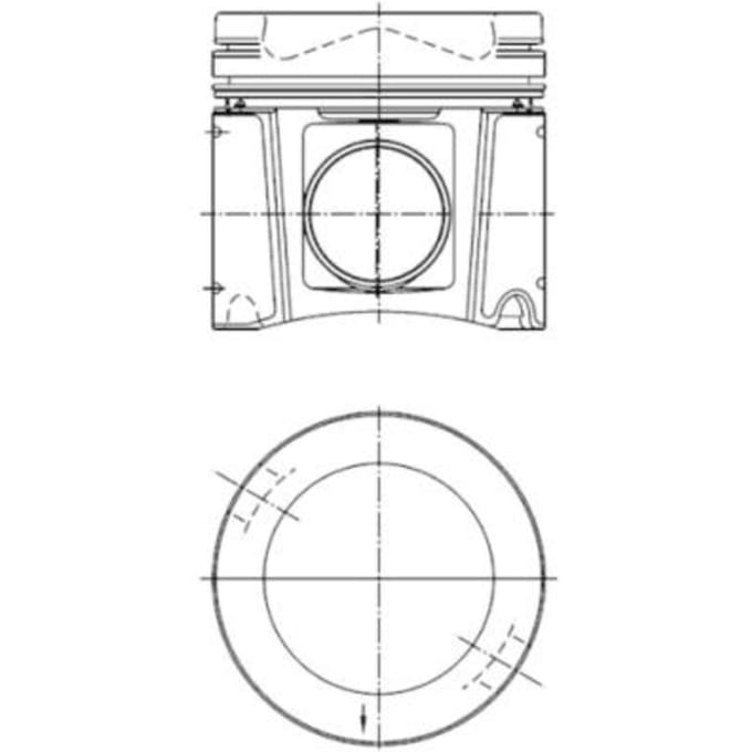 Zuiger KOLBENSCHMIDT 40448601