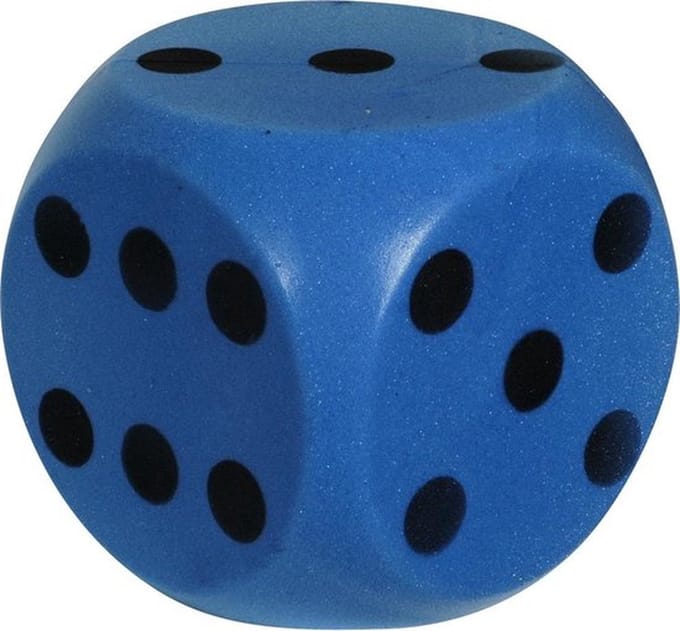 Androni Foamdobbelsteen 16cm Blauw