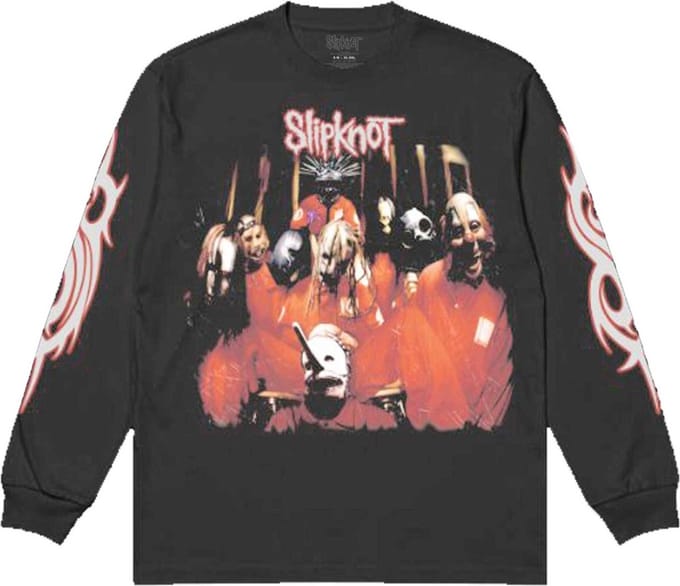 Slipknot - Spit It Out Longsleeve shirt - M - Zwart