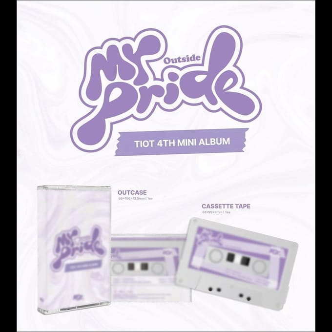 TIOT [MIJN TROTS] JOUW TROTS Ver. (Platformalbum) + Gratis geschenk 1EA (CD X) white