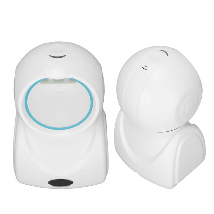 Desktop QR-codescanner Hoge Nauwkeurigheid Snelle Decodering CMOS USB QR-codescanner voor Winkelcentra zwart