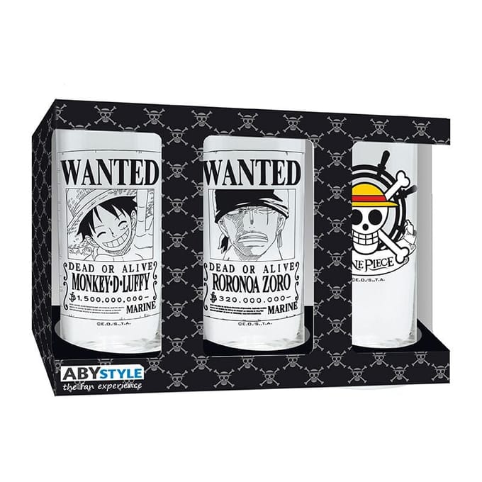 One Piece Gläser Set Unisex Glazenset - doorzichtig - Standard