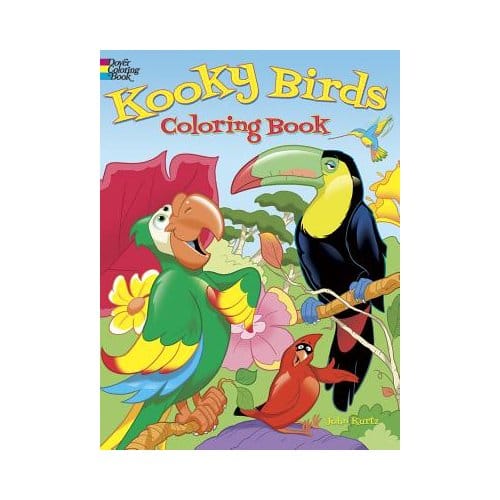 Kooky Birds Coloring Book - John Kurtz