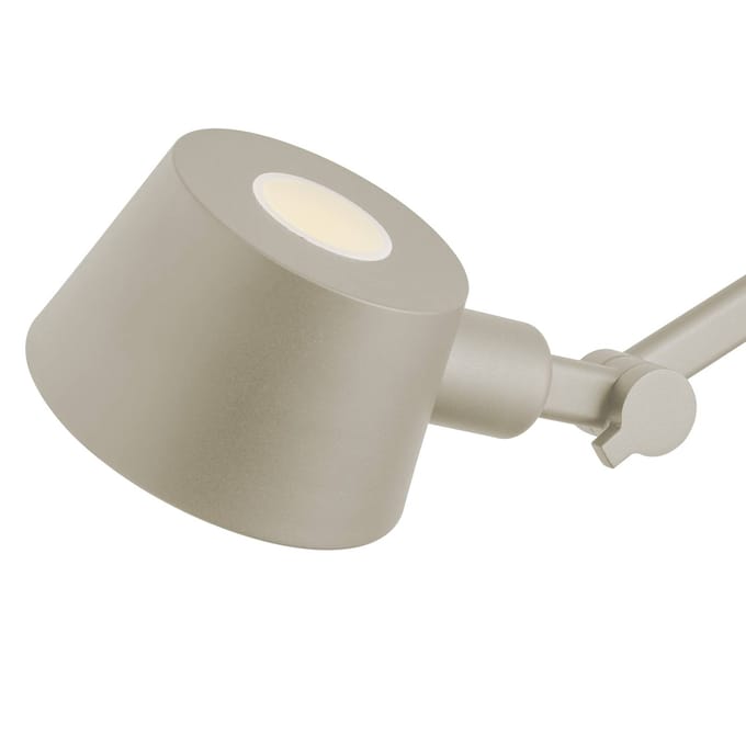 HELL Medo bureaulamp, zandkleurig, hoogte 93 cm, E27