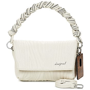 Desigual schoudertas Helium Trokel Across Body Bag Beige Crude crème
