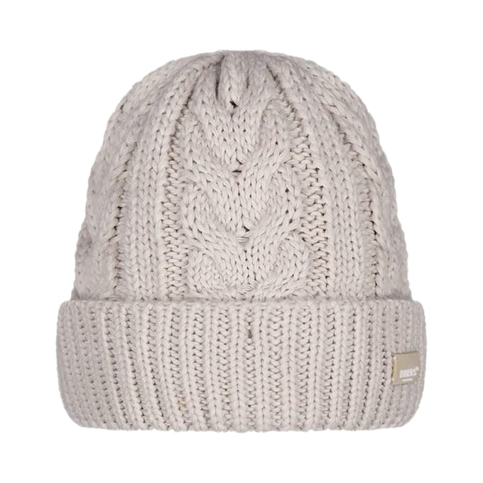 Barts Zirani Beanie Dames Muts One size - Crème
