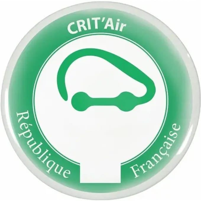 Stickerbescherming Chaft crit'air