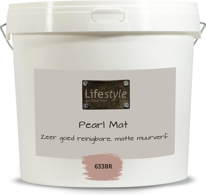Lifestyle Pearl Mat - Extra reinigbare muurverf - 633BR - 10 liter