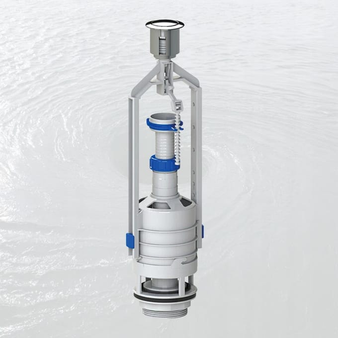 Soupape de Vidange de Chasse d'Eau - Mécanisme Universel pour WC - Cersanit Koło Roca