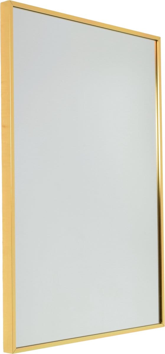 Fragix York Wandspiegel - Goud - Aluminium - 60x40